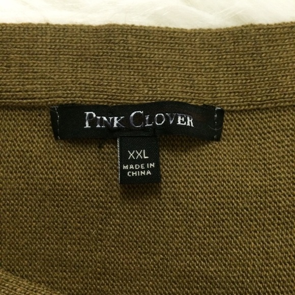 Stitch Fix Pink Clover Drop Shoulder Sweater - Picture 2 of 6